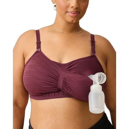 Kindred Bravely Sublime Pumping Bra Hands Free, Adjustable Pumping & Nursing Bra with EasyClip for All Breast Pumps