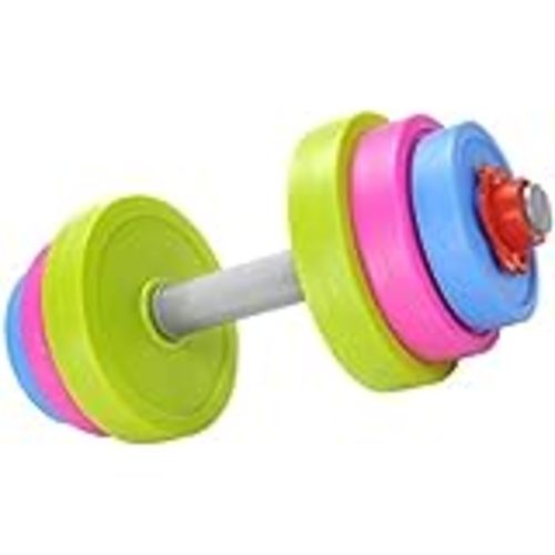 Amazon.com: Kids Workout Dumbbell Weights Set - Toddler Toy Gym Equipment for Pretend Play Lifting, Exercise & Fitness - Adjustable Fill with Sand or Water (2 Pack) : Toys & Games