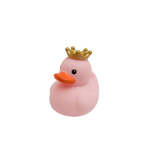 Light Pink Gold Crown Princess Queen Themed Rubber Duck Ducks - Individual - Cute Collection