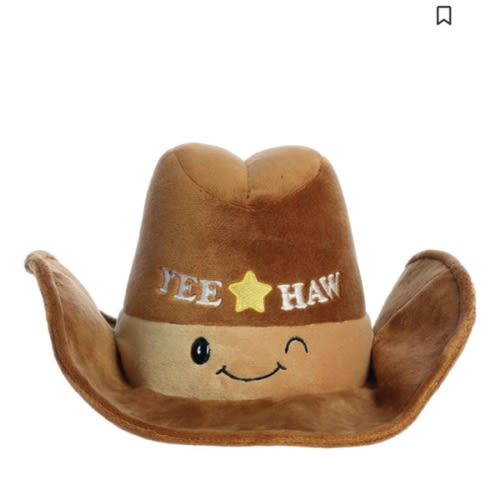 Aurora 11" Yee Haw Cowboy Hat™ JUST SAYIN'™ Plush Toy | Sheplers