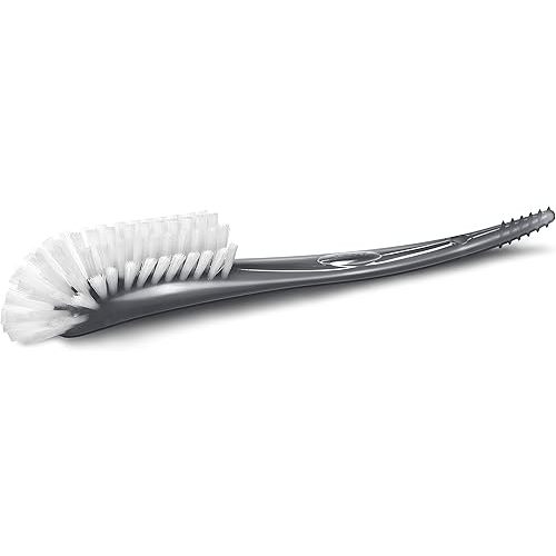 Philips AVENT Baby Bottle and Nipple Brush, Grey, SCF145/18