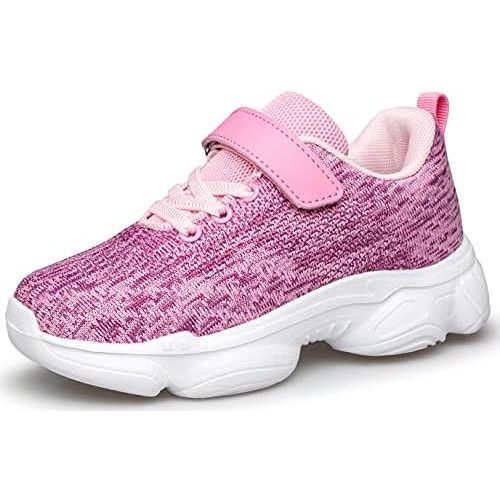 Kids Shoes Toddler Boys Girls Athletic Running Sports Strap Sneakers for Toddler/Little Kid/Big Kid