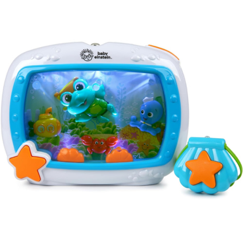Baby Einstein Sea Dreams Soother Musical Crib Toy and Sound Machine, Newborn and up