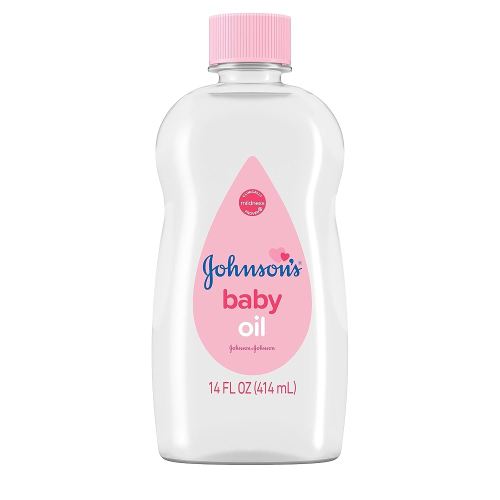 Johnson's Baby Oil, Pure Mineral Oil to help Prevent Moisture Loss for baby, Kids & Adults, Gentle & Soothing Baby Massage Oil for Dry Skin Relief, Original Scent, 14 fl. oz(Pack of 6)