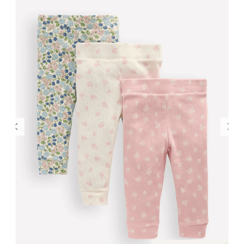 Pointelle 3-pack Leggings-Multi Ditsy Floral | Boden USA