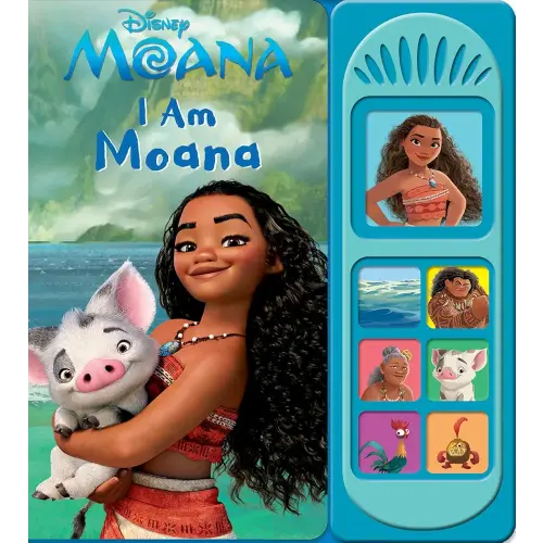 Disney Moana - I Am Moana Little Sound Book - PI Kids (Disney Moana: Play-A-Sound) (Play-A-Song)