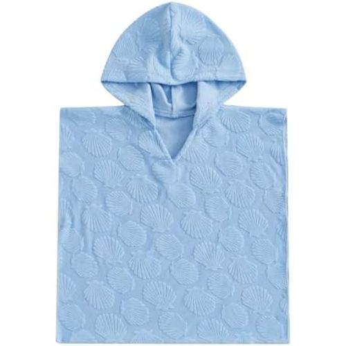 FYBITBO Baby Boy Girl Hooded Towel Poncho Terry Swimsuit Cover Up Beach/Pool/Bath Towels with Hood Bathing Suit Coverups