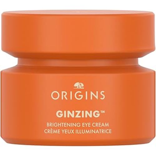 Origins GinZing Brightening Eye Cream | Visibly Reduces Dark Circles Instantly & Over Time | With Vitamin C & Niacinamide