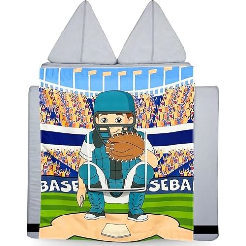 Couch Swag Play Panel for Childrens Foam Sofa Kids Couch (Baseball)