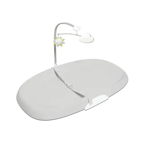 Skip Hop Baby Changing Pad Nursery Style Wipe-Clean Contoured with Cushioned Foam Grey
