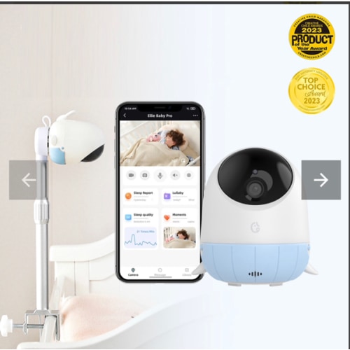 Ellie AI Wifi Baby Monitor Pro, Smart Baby Monitor With APP