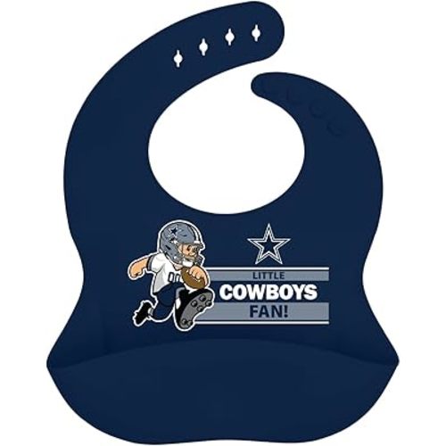 Baby Fanatic Dallas Cowboys Silicone Bib