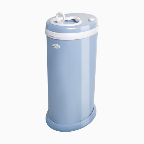 Ubbi Steel Diaper Pail - Cloudy Blue