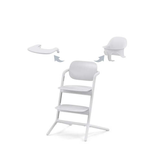 CYBEX LEMO 2 High Chair 3-in-1 Set - All White