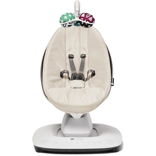 4moms MamaRoo Multi-Motion Baby Swing, Bluetooth Enabled with 5 Unique Motions, Birch