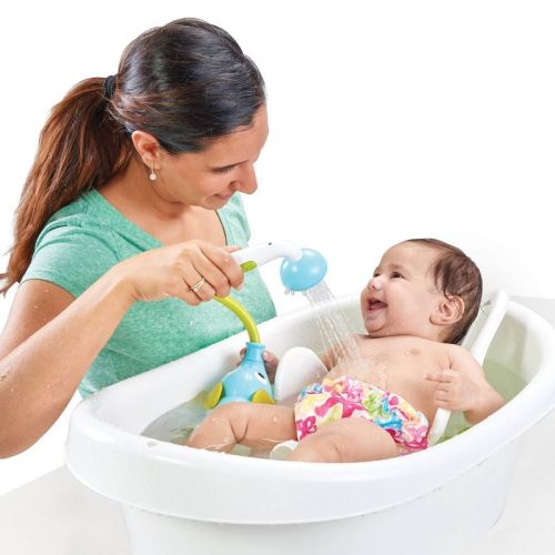 Yookidoo Elephant Baby Shower Bath Toy - Blue/green