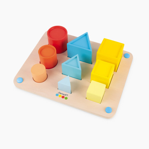 Janod Wooden Volumes Puzzle Game