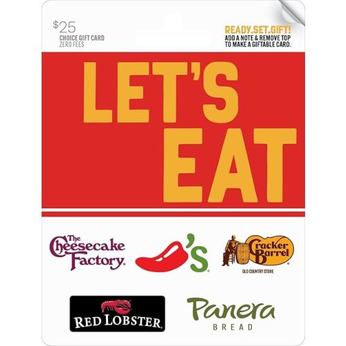 Let's Eat Gift Cards