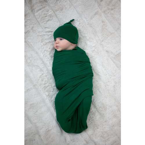 Baby Swaddle Set: Emerald