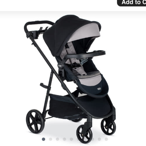 Britax | Brook+ Stroller with Parent and Child Trays