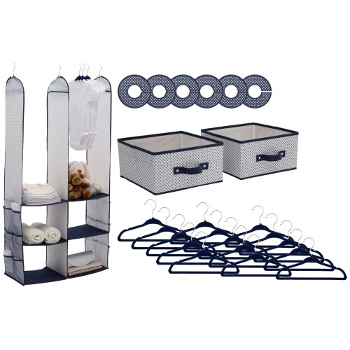Delta Children 24-Piece Nursery Storage Set