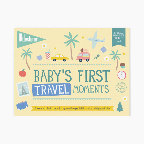 Milestone Baby's First Travel Photo Card Booklet