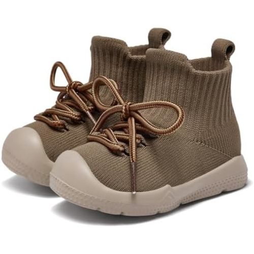 MORENDL Baby Sock Shoes Toddler Sneakers Infant Tennis Slip On Walking Shoes Boys & Girls Non-Slip Slippers