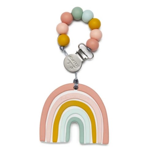 Rainbow Teether with Clip