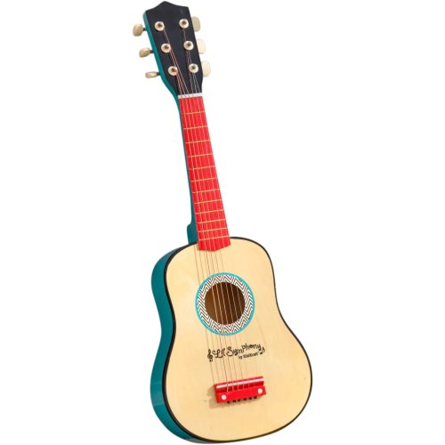 Amazon.com: KidKraft Lil' Symphony Wooden Play Guitar, Kids Musical Instrument Toy, Gift for Ages 3+ : Everything Else