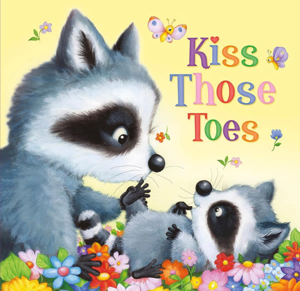 Kiss Those Toes – Interactive Bedtime Picture Board Book for Babies & Toddlers | Gentle Rhyming Story with Adorable Forest Animals Teaching Body Parts | Sweet Goodnight Book for Boys & Girls