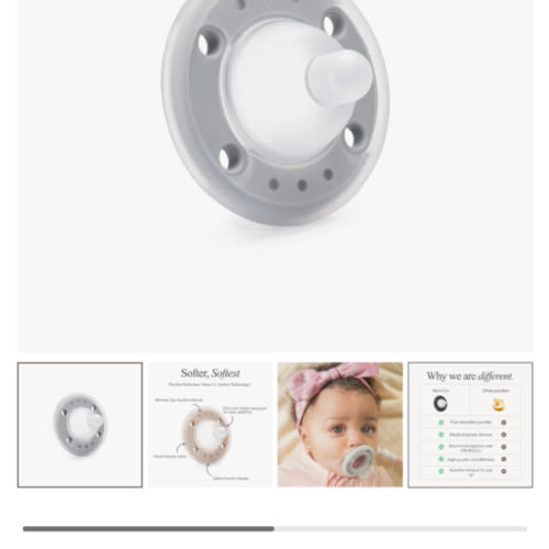 Ninni Pacifier Frost 1 Pack