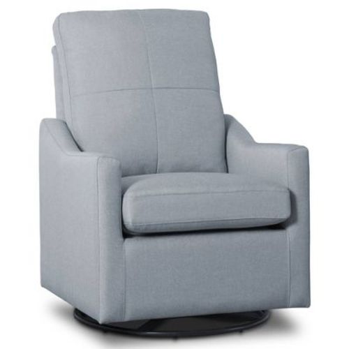 Delta Children Kenwood Slim Nursery Glider Swivel Rocker Chair - Sea Breeze
