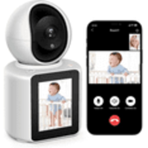 Wireless Baby & Pet Monitor: HD Night Two-Way Video/Audio Indoor Camera