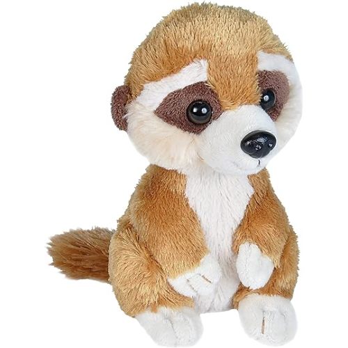 Wild Republic Meerkat Plush, Stuffed Animal, Plush Toy, Gifts for Kids, Hug’Ems 7