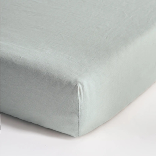 Linen Fitted Crib Sheet 2-Pack