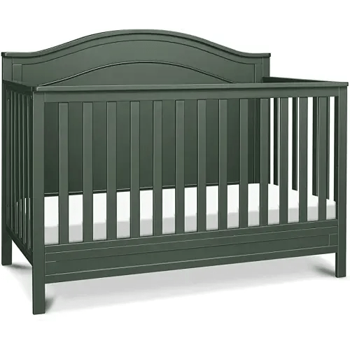 DaVinci Charlie 4-in-1 Convertible Crib in Forest Green, Greenguard Gold Certified