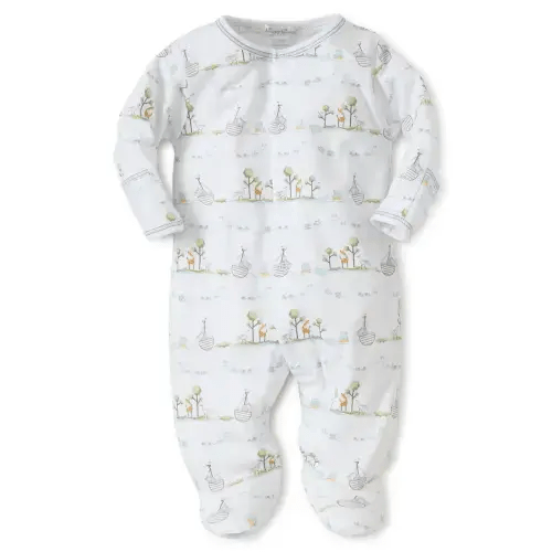 Noah's Blue Print Footie