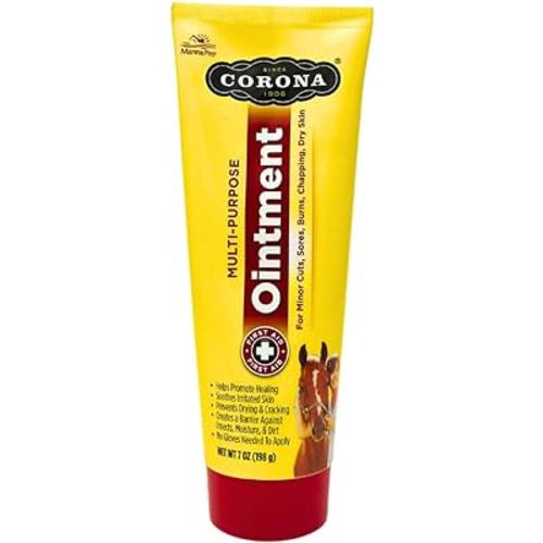 Corona Ointment for Horses|Lanolin Based Formula Helps Sooth Irritation|7 Ounces
