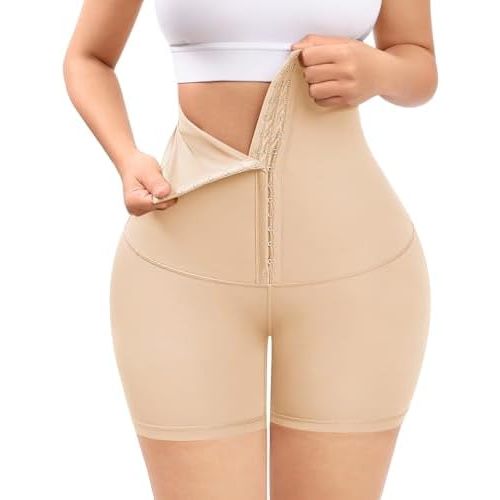 FeelinGirl Shapewear for Women Tummy Control High Waist Body Shaper Shorts Waist Trainer Girdle Thigh Slimming Panties