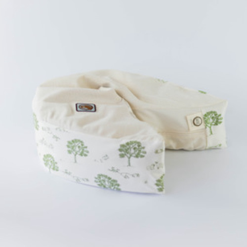 organic nesting pillow in central park