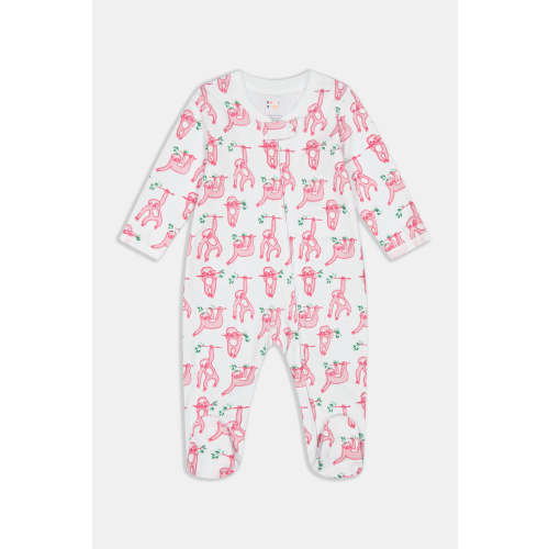 Infant Sleepy Sloth Zipper Footie
