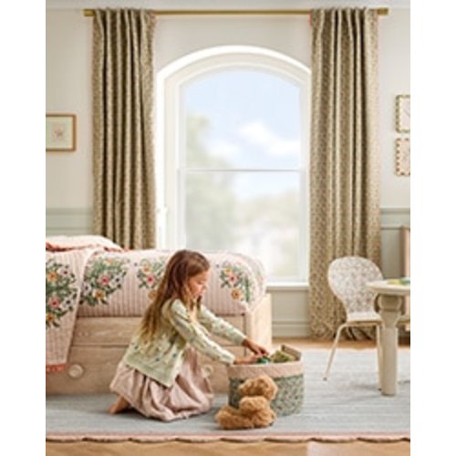 Pink Chicken Floral Quilt & Shams | West Elm