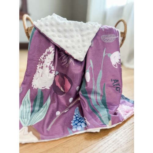 Garden Minky Blanket