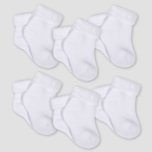 Gerber 8-Pack Wiggle-Proof Jersey Ankle Socks
