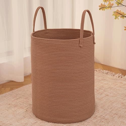 Large Woven Laundry Basket Hamper