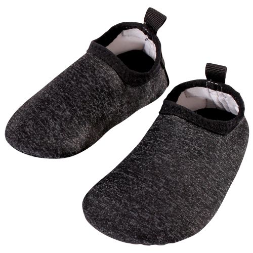 Hudson Baby Infant and Toddler Water Shoes for Sports, Yoga, Beach and Outdoors, Heather Charcoal