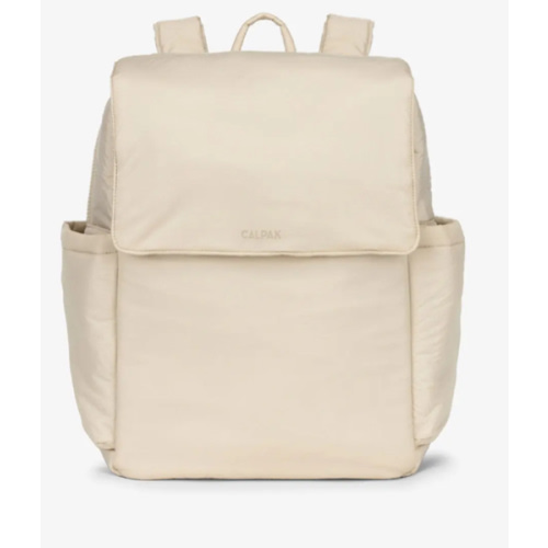 Diaper Backpack with Laptop Sleeve - OATMEAL