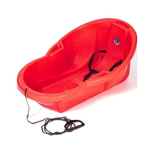 Exceptional Concepts Baby Snow Sled, Toboggan with Pull Rope Toddlers & Kids