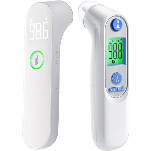 No-Touch Thermometer for Adults and Kids & Ear Thermometer for Kids