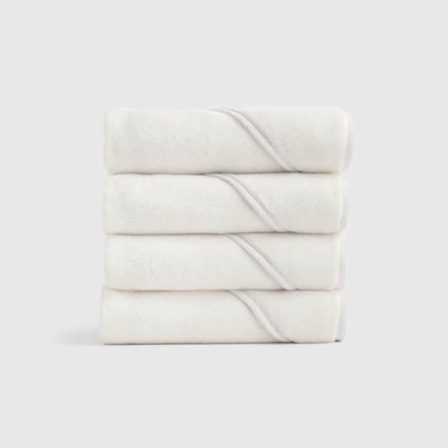 Organic Turkish Cotton Baby Hooded Towel Set 4-Pack